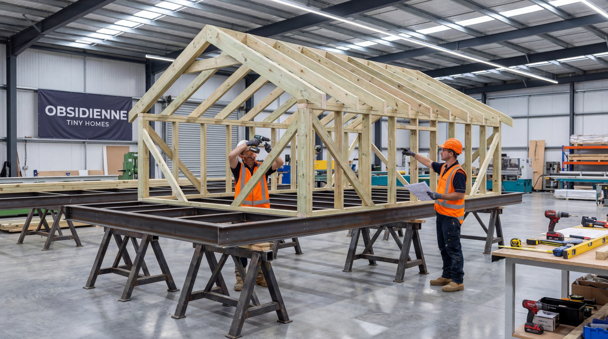Tiny house de luxe Obsidienne - Haven Green