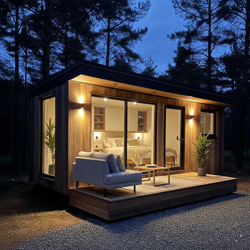 Intérieur Tiny House Refuge - Haven Green