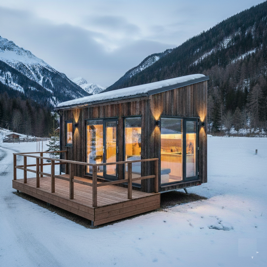 Tiny House Monopente Alpine - Haven Green