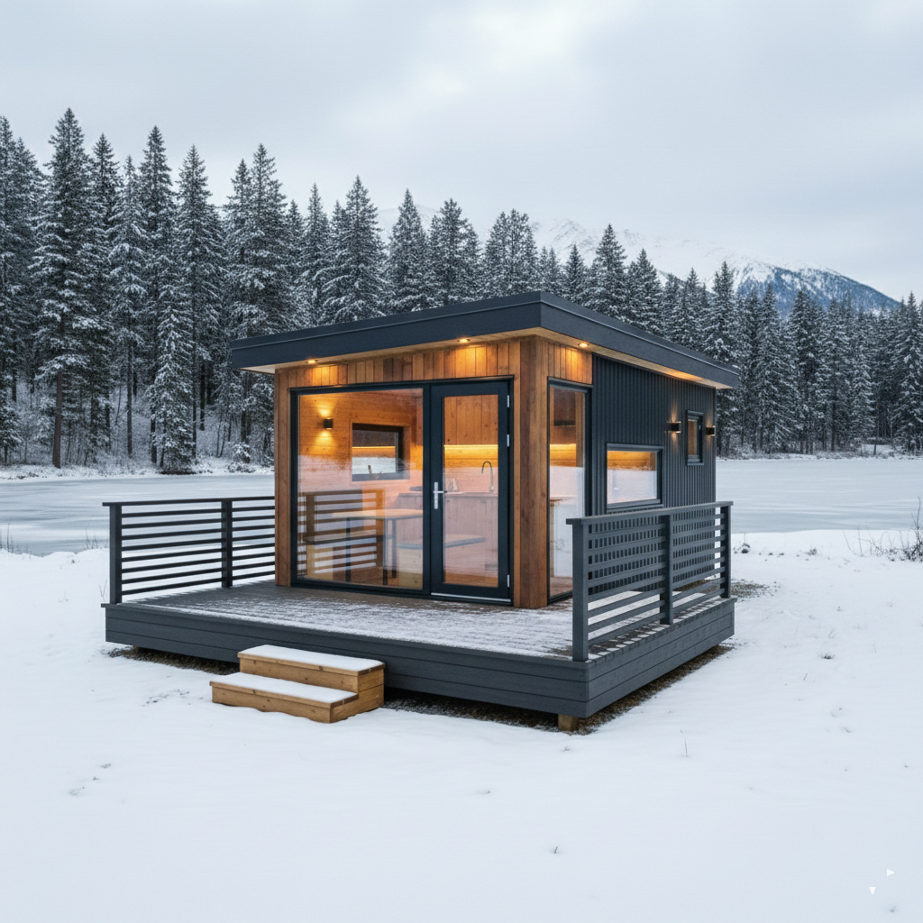 Intérieur Tiny House Alpinia - Haven Green