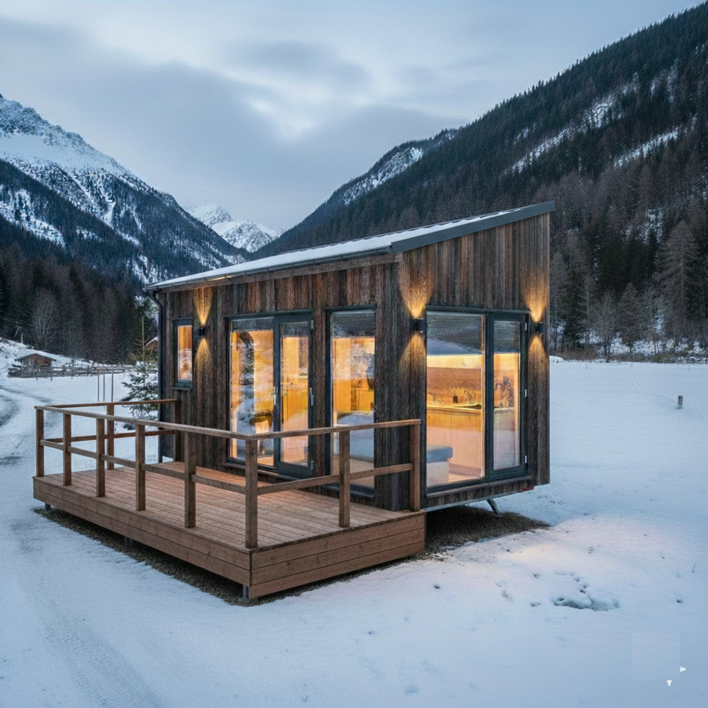 Tiny House Monopente Alpine - Haven Green