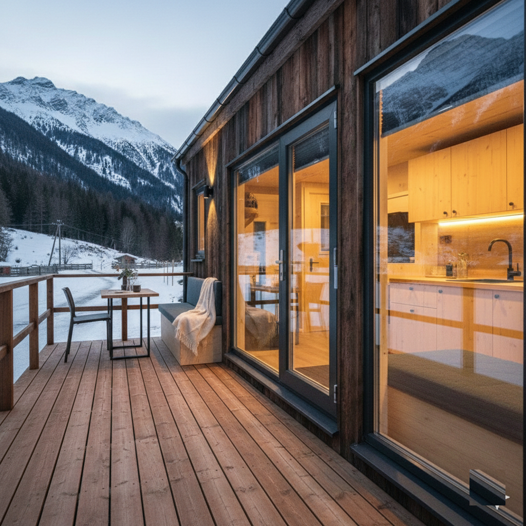 Tiny House Monopente Alpine - Haven Green