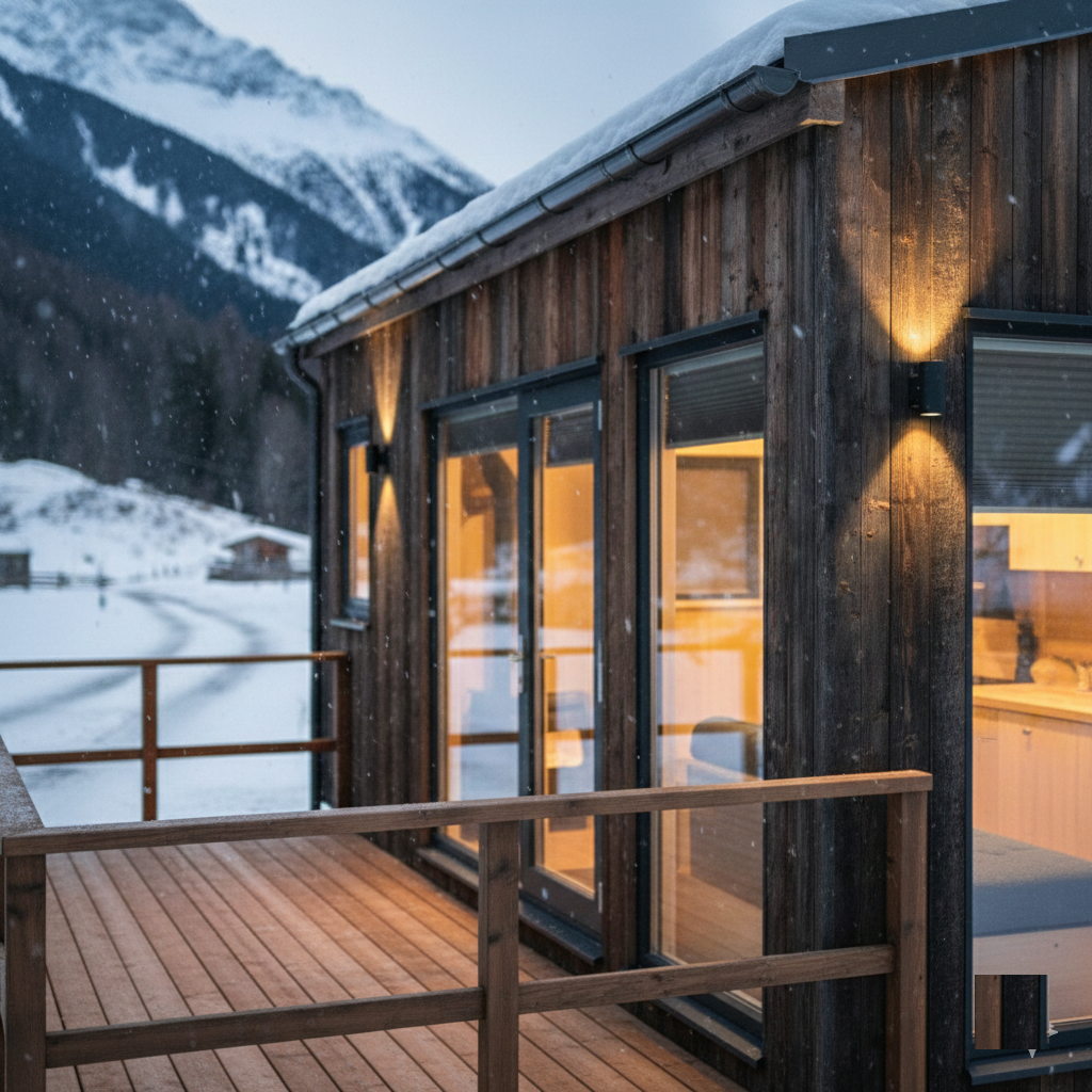 Tiny House Monopente Alpine - Haven Green