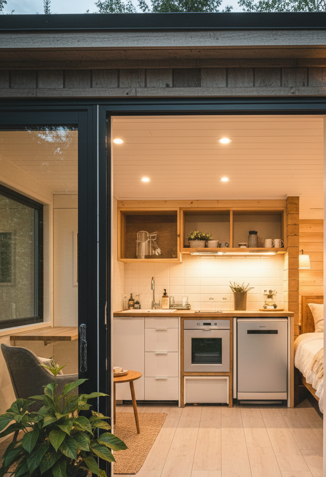 Finitions Tiny House Pure Nature - Haven Green