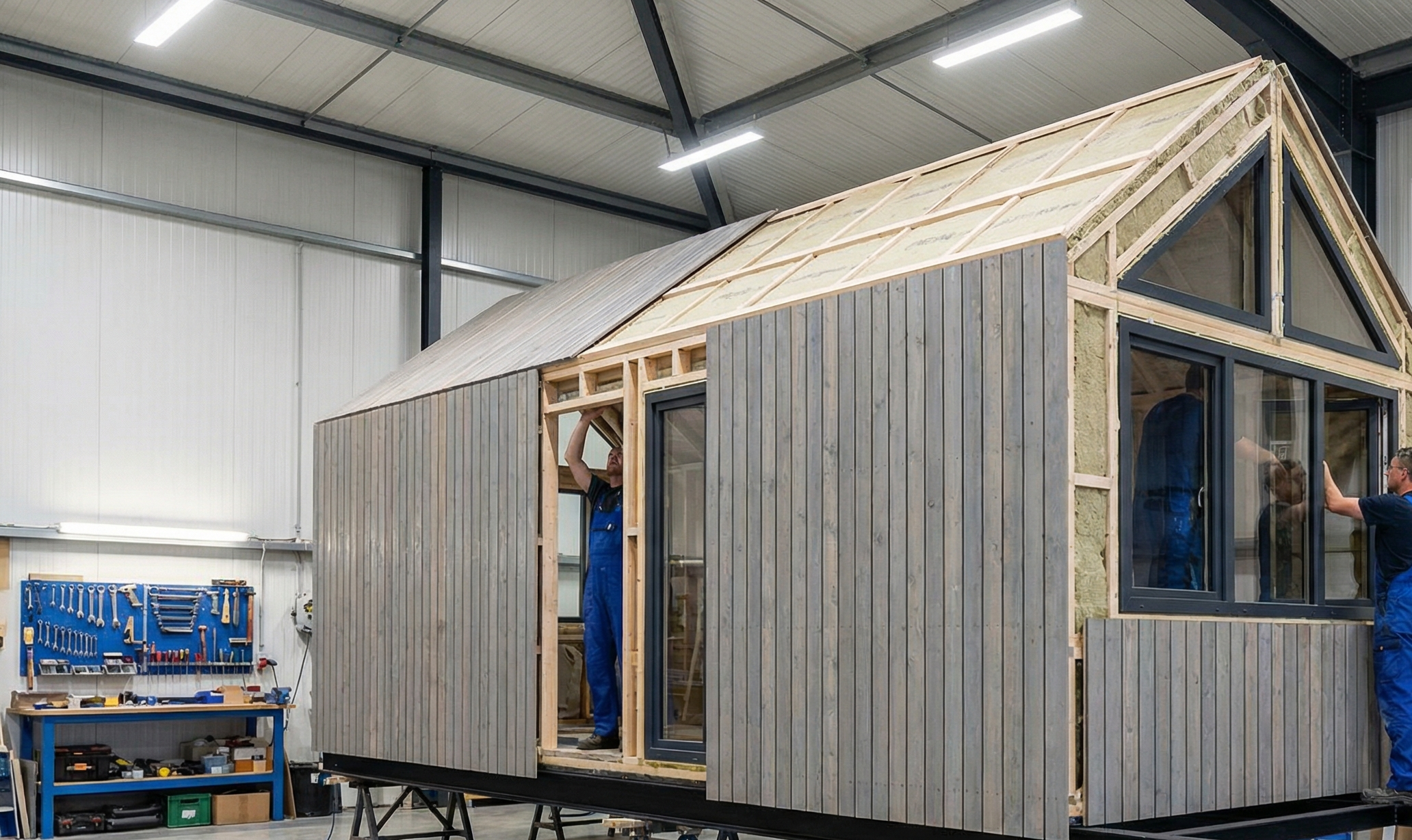 Finitions Tiny House Nature & Bois - Haven Green